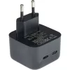 Kroviklis Inter-Tech PD-2036 36W 2×USB-C juodas