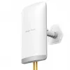 Ruijie Reyee RG-EST350 V2 bevielis tiltas 5 GHz 802.11ac dviejų srautų, 867 Mbps, 5 km, 15 dB, PoE, baltos spalvos
