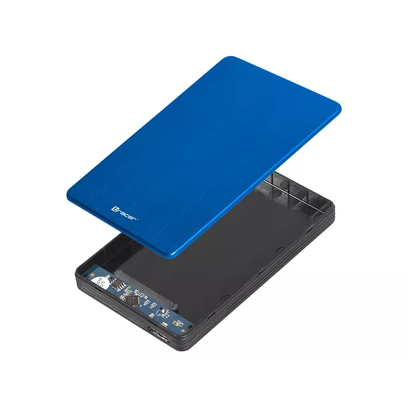 Išorinis HDD dėklas Tracer TRAOBD46398 Mėlynas 2,5 colio