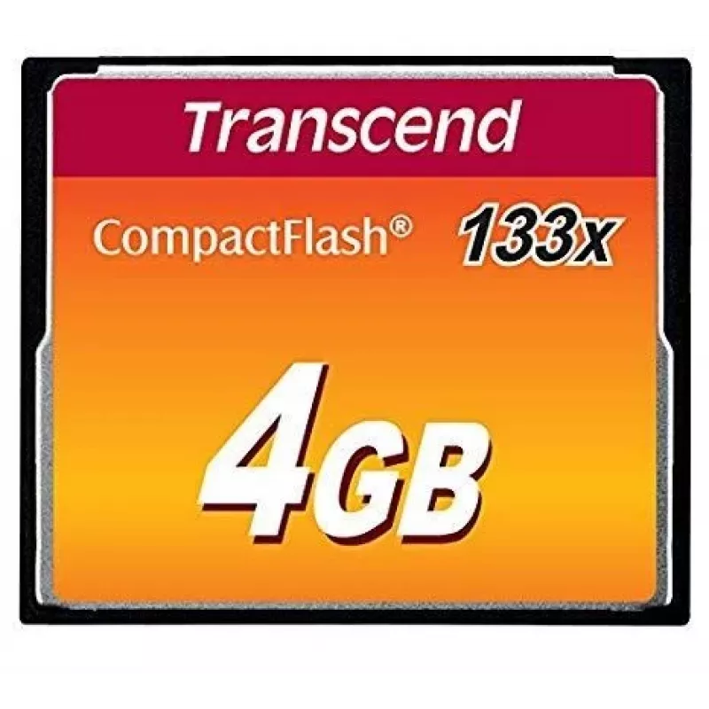 Atminties kortelė Transcend 4GB CompactFlash 133x TS4GCF133