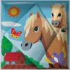 Vaikų liejimo ir dažymo rinkinys Ravensburger 25868 – arklių motyvas, nuo 7 metų