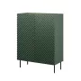 Stelažas cama meble ONDA ONDA 98×45×127 cm žalias, ant grindų statomas sieninis spintelė