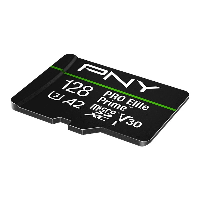 Atminties kortelė microSDXC PNY PRO Elite Prime 128GB + SD adapteris + USB-A kortelių skaitytuvas