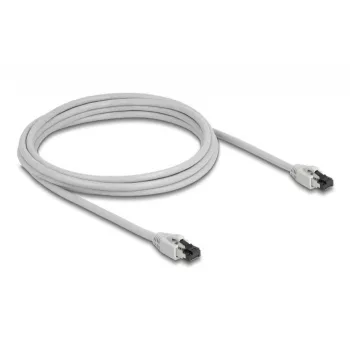 Tinklo kabelis DeLOCK 80561 RJ-45 Cat8.1 3 m Pilka