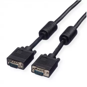 VGA kabelis ROLINE High Quality Ferrite DDC HD15 M/M 20 m