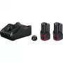Bosch 1 600 A01 9RD akumuliatoriaus ir įkroviklio rinkinys