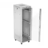 Laisvai pastatomas tinklo spintos stovas LANBERG FF01-6842-12SL 42U, 600×800 mm, 2121 mm aukštis, 1200 kg talpa, IP20, pilkas