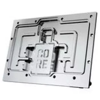 Vaizdo plokštė Alphacool Core RX 9070 XT Taichi Transparent Chrome su galine plokšte
