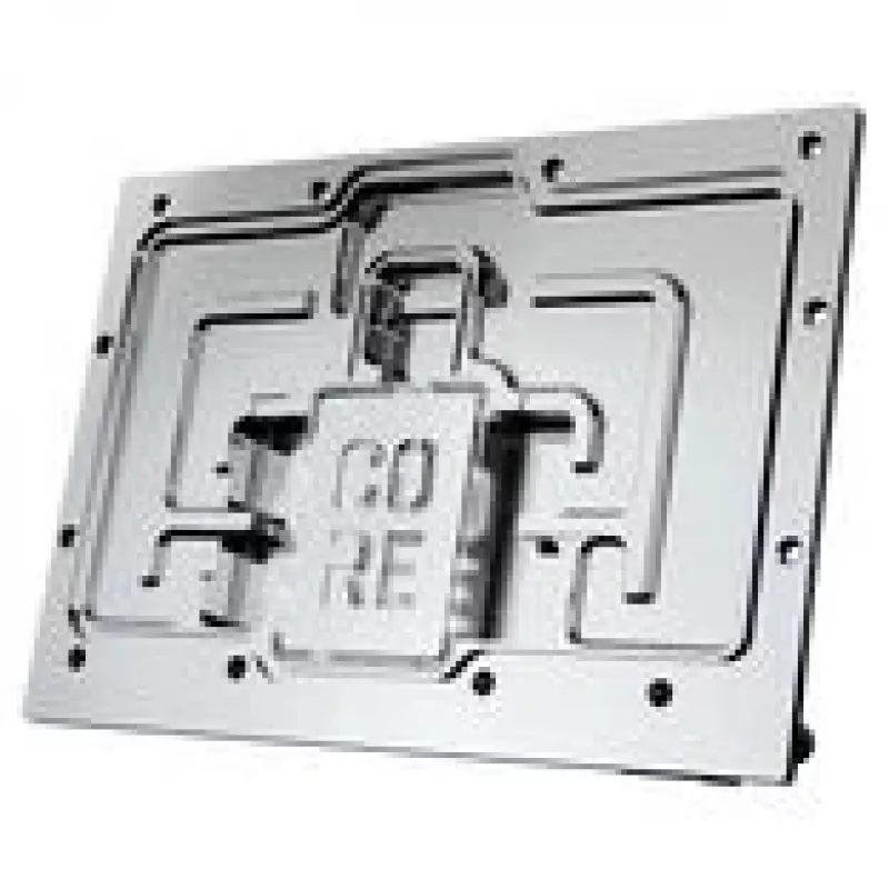 Vaizdo plokštė Alphacool Core RX 9070 XT Taichi Transparent Chrome su galine plokšte
