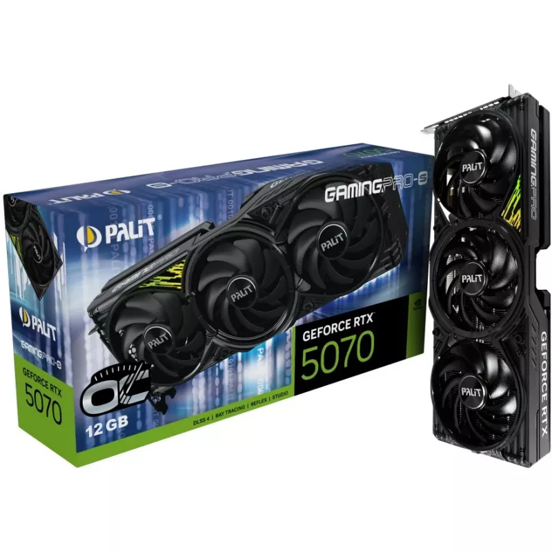 Palit GeForce RTX 5070 Ti GamingPro-S OC 16 GB GDDR7 vaizdo plokštė