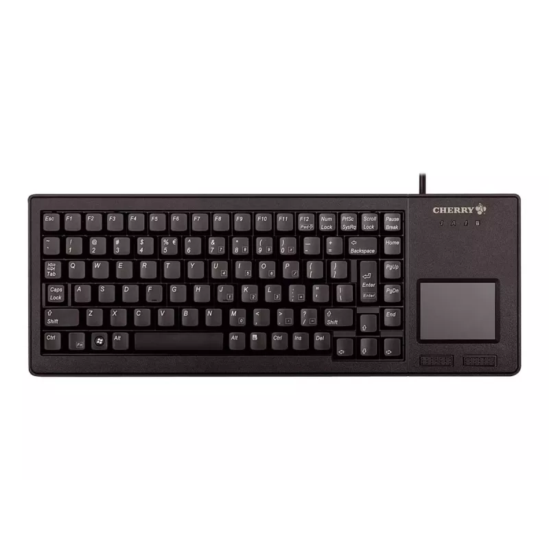 CHERRY XS Touchpad klaviatūra USB QWERTY JAV anglų juoda