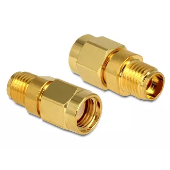DeLOCK RF adapteris RP-SMA (vyriškas) į SMA (moteriškas) (88728)