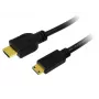 LogiLink CH0022 HDMI kabelis 1,5 m, HDMI A tipo (standartinis) į HDMI C tipo (mikro)