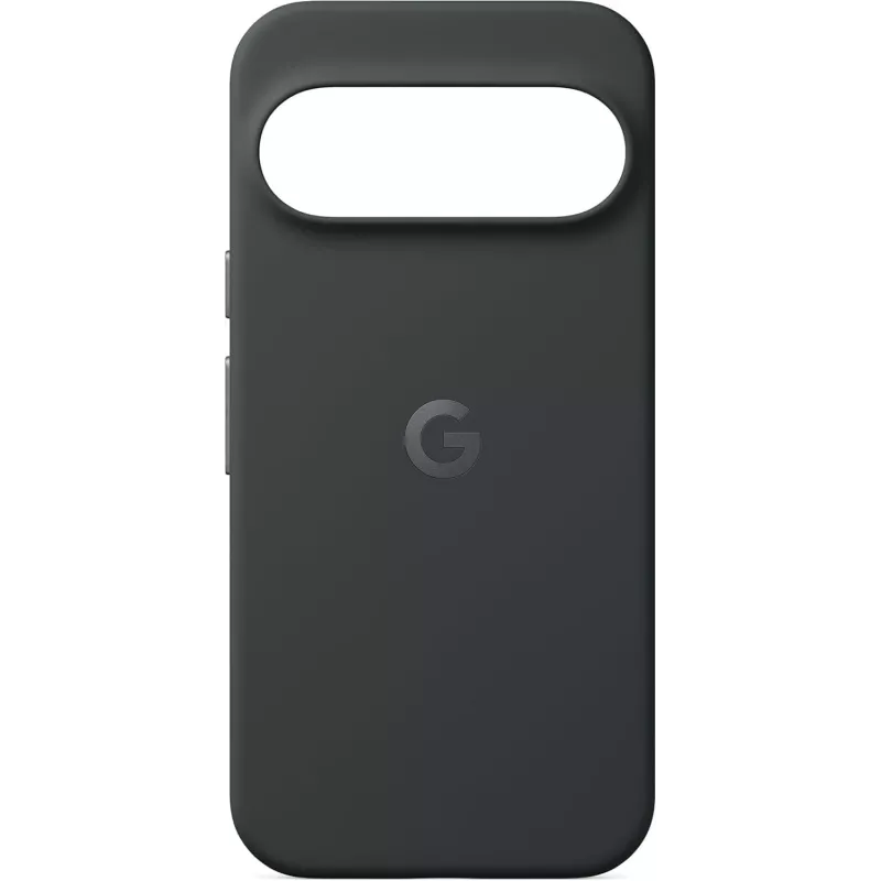 Telefono dėklas Google Pixelsnap, skirtas Pixel 10 / Pixel 10 Pro, 6,3 colio (16 cm), silikonas/mikropluoštas/PC, juodas