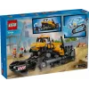 LEGO City 60466 Geltonas buldozeris su priekiniu krautuvu, konstruktorius, 682 detalės, 3 figūrėlės, nuo 8 metų
