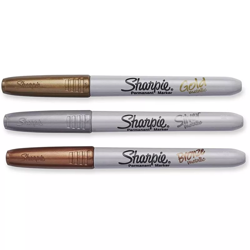 Markeriai Sharpie 1986006 smulkus antgalis bronzinė auksinė sidabrinė