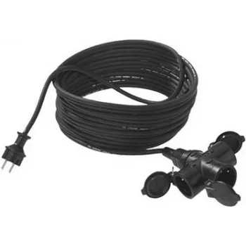 Maitinimo laidas Bachmann 343.174 Juoda 5 m