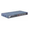 Tinklo jungiklis Hikvision DS-3E1326P-EI — 26 prievadų, 14,8 Gbps perjungimo talpa