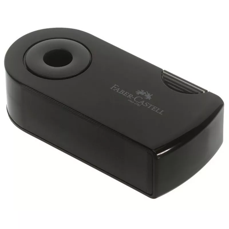 Rankinis pieštukų galąstuvas Faber-Castell SLEEVE Black