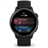Garmin vívoactive 6 3.05 cm (1.2) AMOLED 42 mm skaitmeninis 390 x 390 pikselių jutiklinis ekranas Juodas Wi-Fi GPS (palydovas)