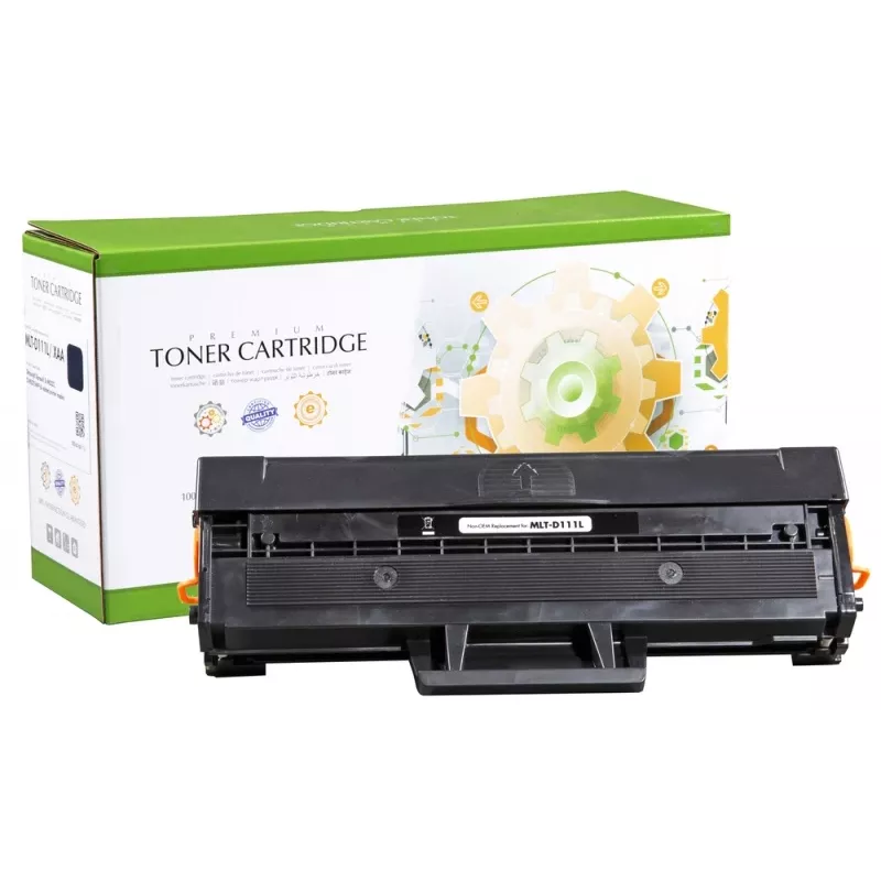 Suderinamas static-control kasetė Samsung MLT-D111L (SU799A), juoda, 1800 psl.