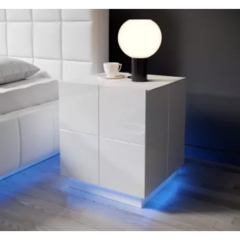 Naktinis staliukas Cama REJA šviesiai mėlynas