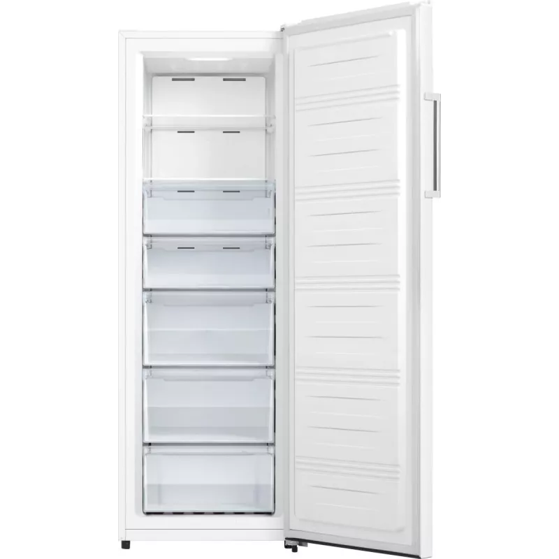 Šaldiklis vertikalus Gorenje FN617EEW5 — 240 L, No Frost, 172 cm aukštis, laisvai pastatomas, baltas, ekranas, Energijos klasė E