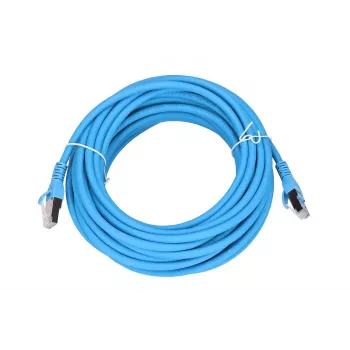 Extralink Cat.6A S/FTP Patch Cord 10m, varinis tinklo kabelis, 10Gbit/s
