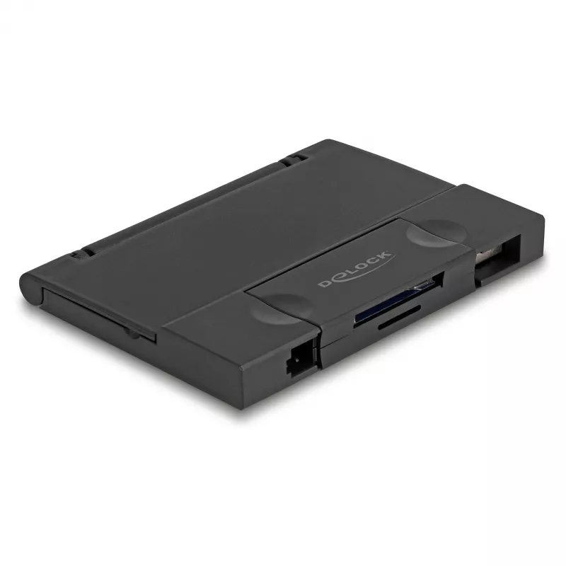 Card Reader DeLOCK 91014 USB 3.2 Gen 1 Type-A / Type-C Juoda MicroSD SD