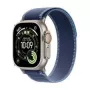Išmanusis laikrodis Apple Watch Ultra 3 GPS + Cellular 49mm natūralus titanas su Blue Bright Trail Loop