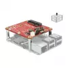 Vidinis mSATA adapteris DELOCK 62648 su Micro-USB pagrindine sąsaja, 6 Gbit/s, 65×56×12 mm