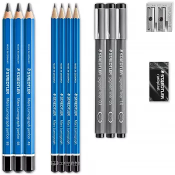 Spalvoti pieštukai Staedtler 100 Multi 7 vnt.