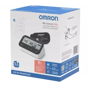 OMRON M4 Connect Afib Viršutinės Rankos Kraujospūdžio Monitorius