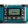 Maitinamas radijo imtuvas Makita DMR056, nešiojamas, analoginis ir skaitmeninis, juoda/mėlyna