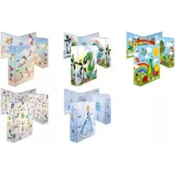 HERMA Motiv-binder A4 Kindergarten Frieda & friends – A4 – fiksavimo kilpa – saugojimas – kartonas – įvairiaspalvis – 7 cm (19819)