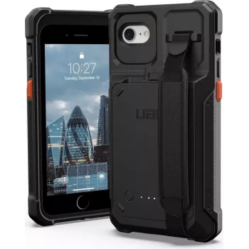 UAG Urban Armor Gear Workflow baterijos dėklas | Apple iPhone SE (2022 ir 2020) | juoda | urmu | WF0000044040
