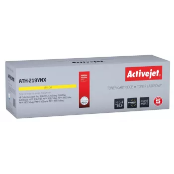 Toneras ActiveJet ATH-219YNX suderinamas geltonas HP, 2500 puslapių, vienetinis, standartinės išeigos