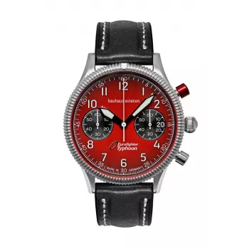 Rankinis laikrodis Bauhaus Aviation Eurofighter 25765, 41 mm korpusas, analoginis rodymas
