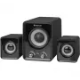 Garsiakalbių sistema DEFENDER Z4 laidinė 2.1, 11 W RMS, juoda, USB 5V maitinimas, 3,5 mm ausinių išvestis