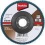 Makita šlifavimo diskas - metalui, nerūdijančiam plienui, spalvotiesiems metalams - 125 mm - Grūdėtumas: Z40 (D-63781)