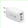 Maitinimo blokas everActive SQ-655Q 65W, 1×USB-A + 2×USB-C greitas įkrovimas