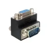 Delock Adapter VGA Kištukas/Lizdas 90° kampu (65171)