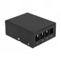Patch Panel DeLOCK Keystone 4 prievadų juodas