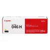 Kasetė su toneriu Canon CRG 046 H 12500 puslapių Geltona