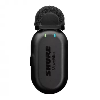 Shure MV-ONE-Z6 – belaidis lavalierinis mikrofonas MoveMic MV-LaV su įkrovimo dėklu