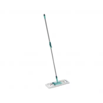 Mopas Leifheit Profi Cotton Plus 420 mm – mikropluošto antgalis laminatui ir plytelėms, turkio/baltas