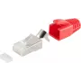 RJ-45 jungtis ShiverPeaks 72067-10R raudona balta