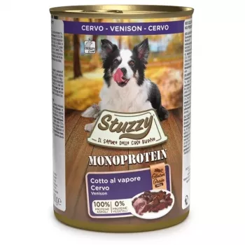 STUZZY Monoprotein Venison šlapias šunų ėdalas – 400 g