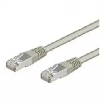 Wentronic Goobay CAT 5e Patch Laidas, SF/UTP, Pilka, 0,5 m - CCA Vario Mišinys (50143)