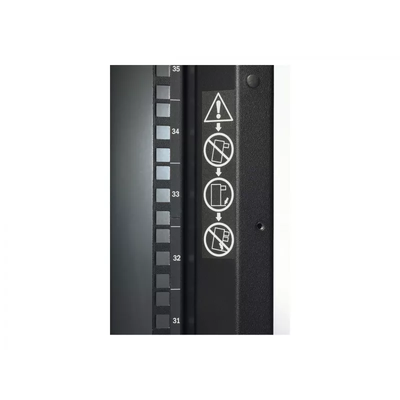 Laisvai pastatomas stovo korpusas APC NetShelter SX 48U 600mm P x 1070mm G, 1704 kg talpa, juodas